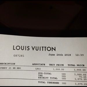 Louis Vuitton Speedy